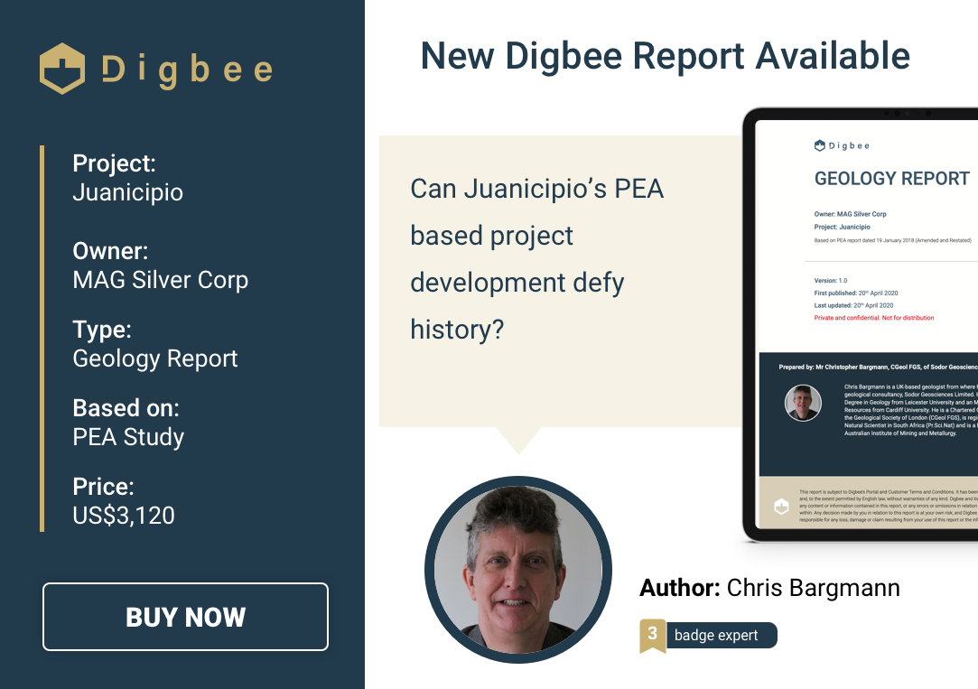 Digbee Report Geology Juanicipio ChrisBargmann promo